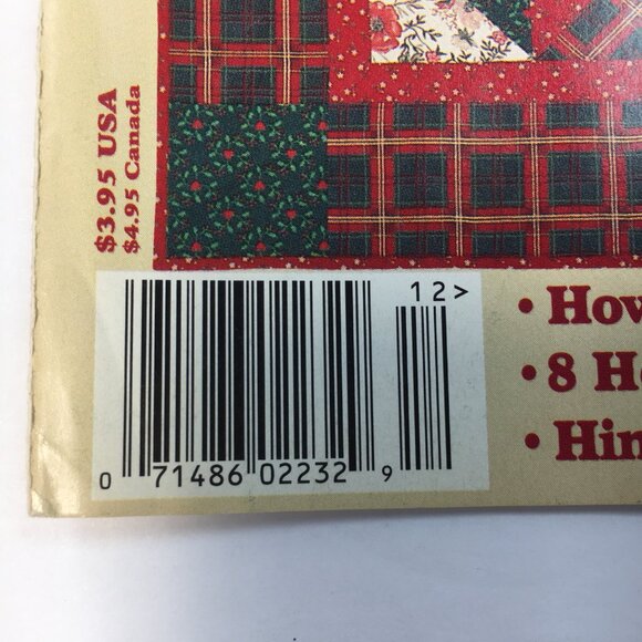 Quiltmaker Magazine No. 40 Nov/Dec 1994 17 Great Patterns Christmas Holiday - Picture 2 of 8